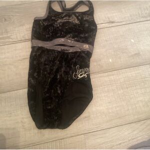 Black Simone leotard